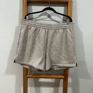 Abercrombie & Fitch Sweat Shorts Tan Heather XL